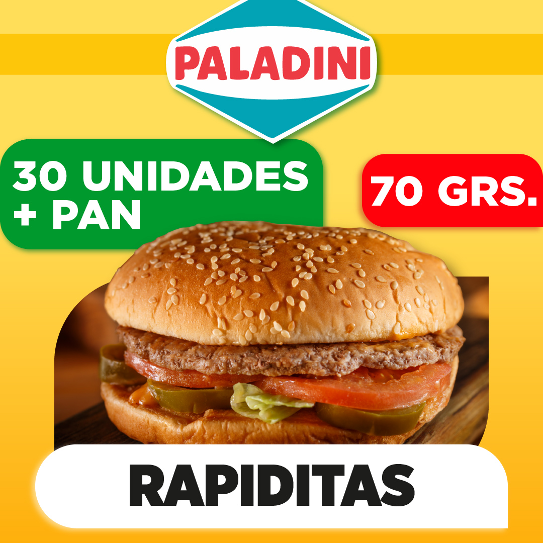 Rapiditas de Paladini (70 grs) X 30 CON PAN